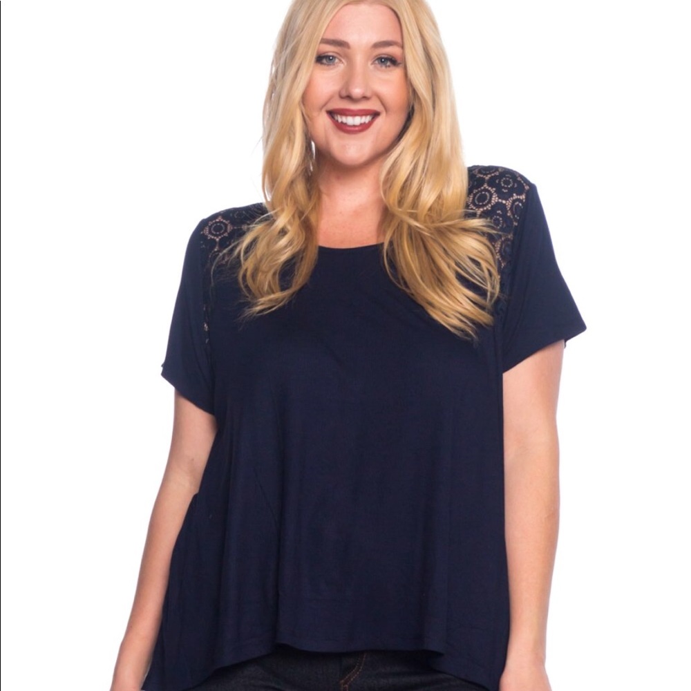 Navy top